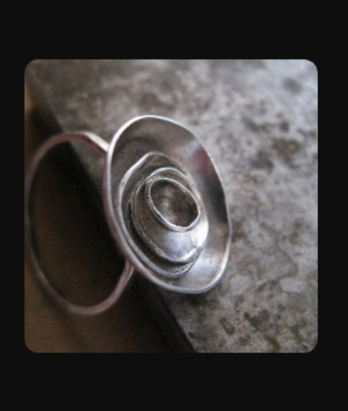 Peony ring size 5 - Picture 3 of 6